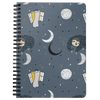Sleeping Space Sloth Journal | Spiral