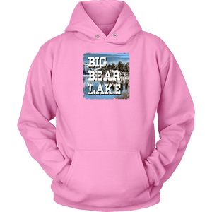 Big Bear Lake V.1 Hoodies and Long Sleeve T-shirt Unisex Hoodie Pink S