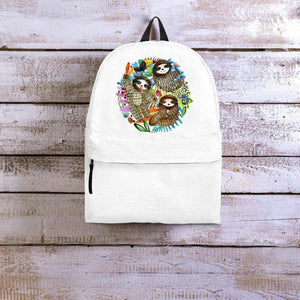 Sloth Backpacks Custom Art 