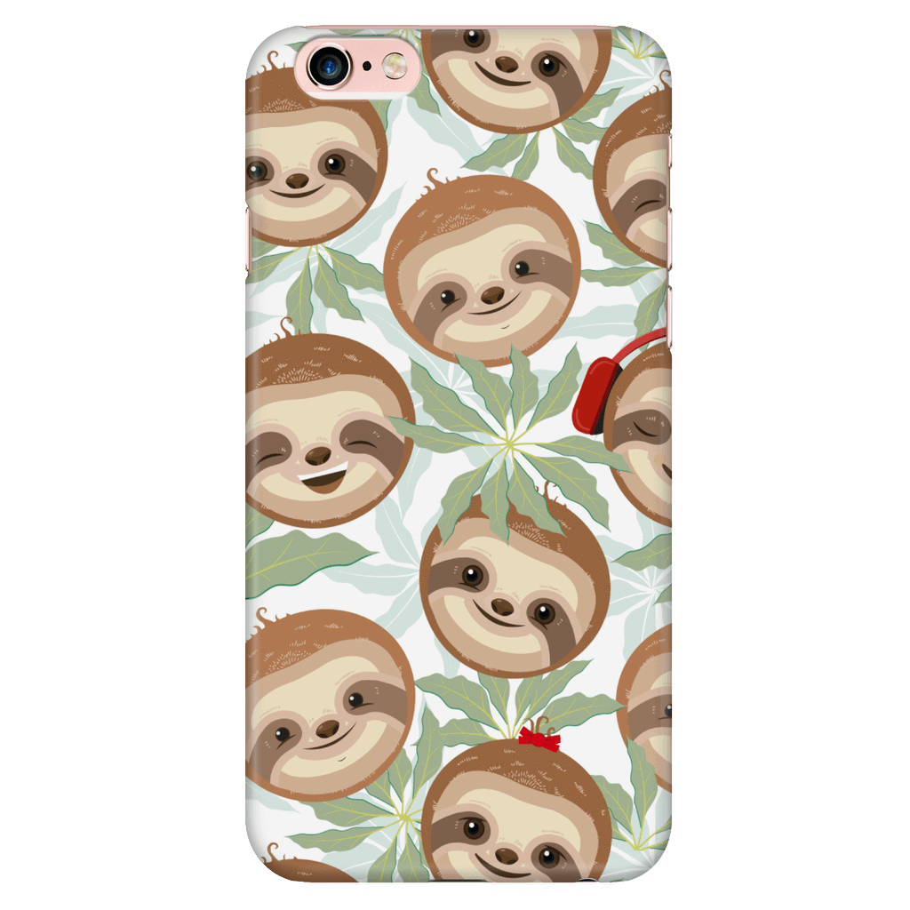 Happy Sloth Phone Case Phone Cases iPhone 6 Plus/6s Plus 