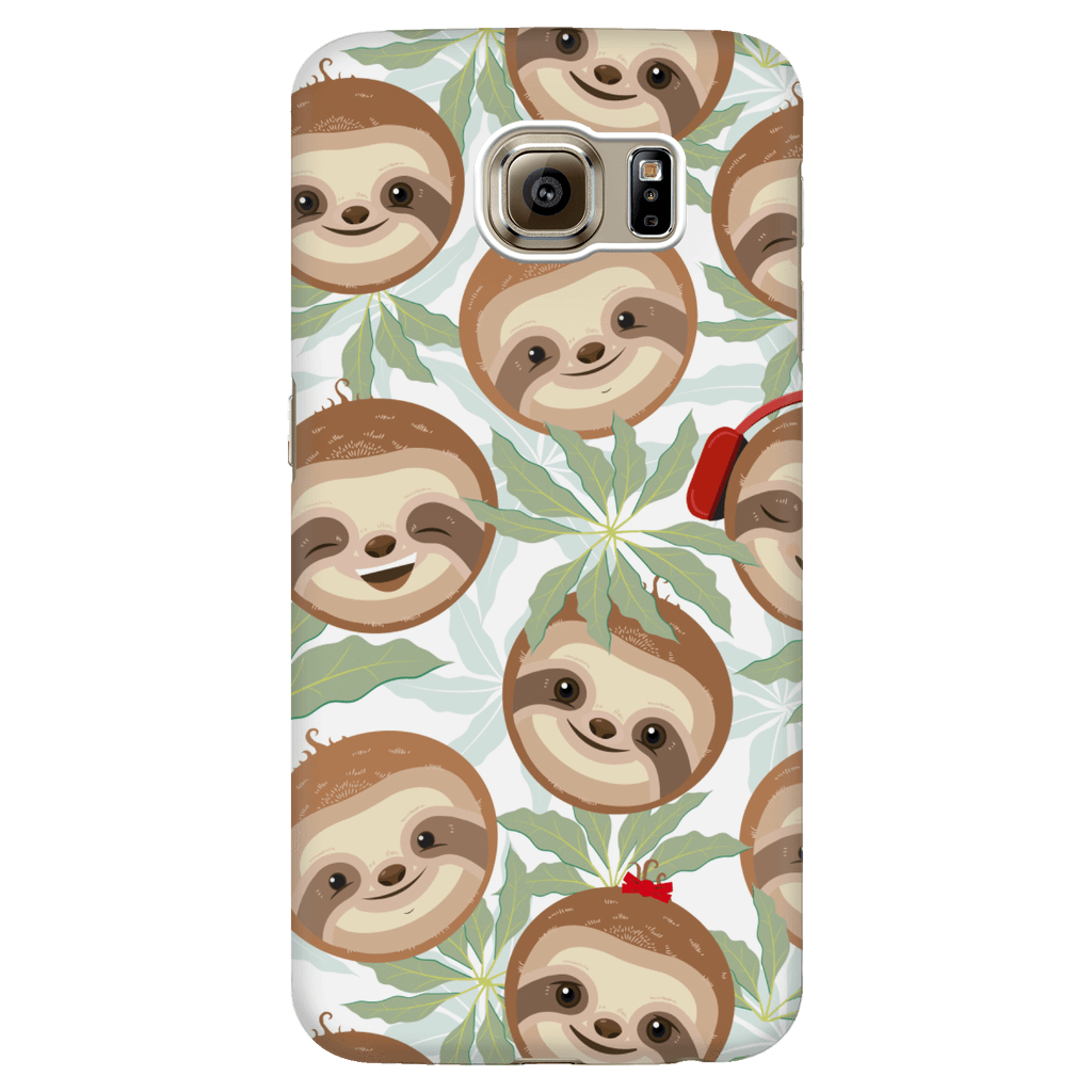Happy Sloth Phone Case Phone Cases Galaxy S6 