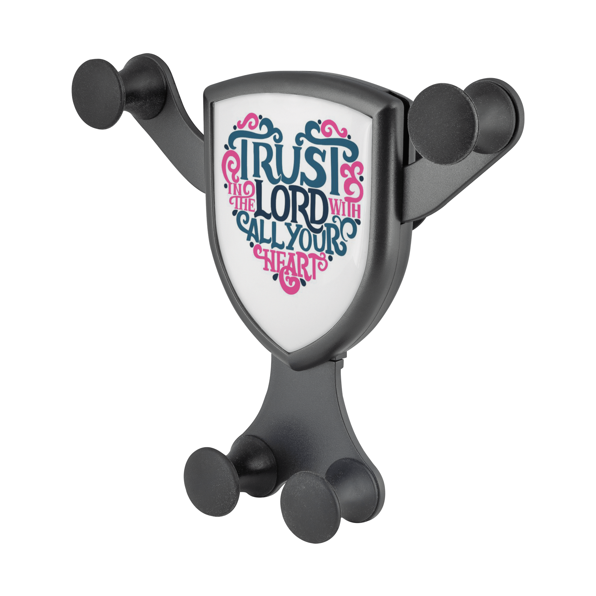 Trust in the Lord Phone Charger White Gravitis Car Charger 