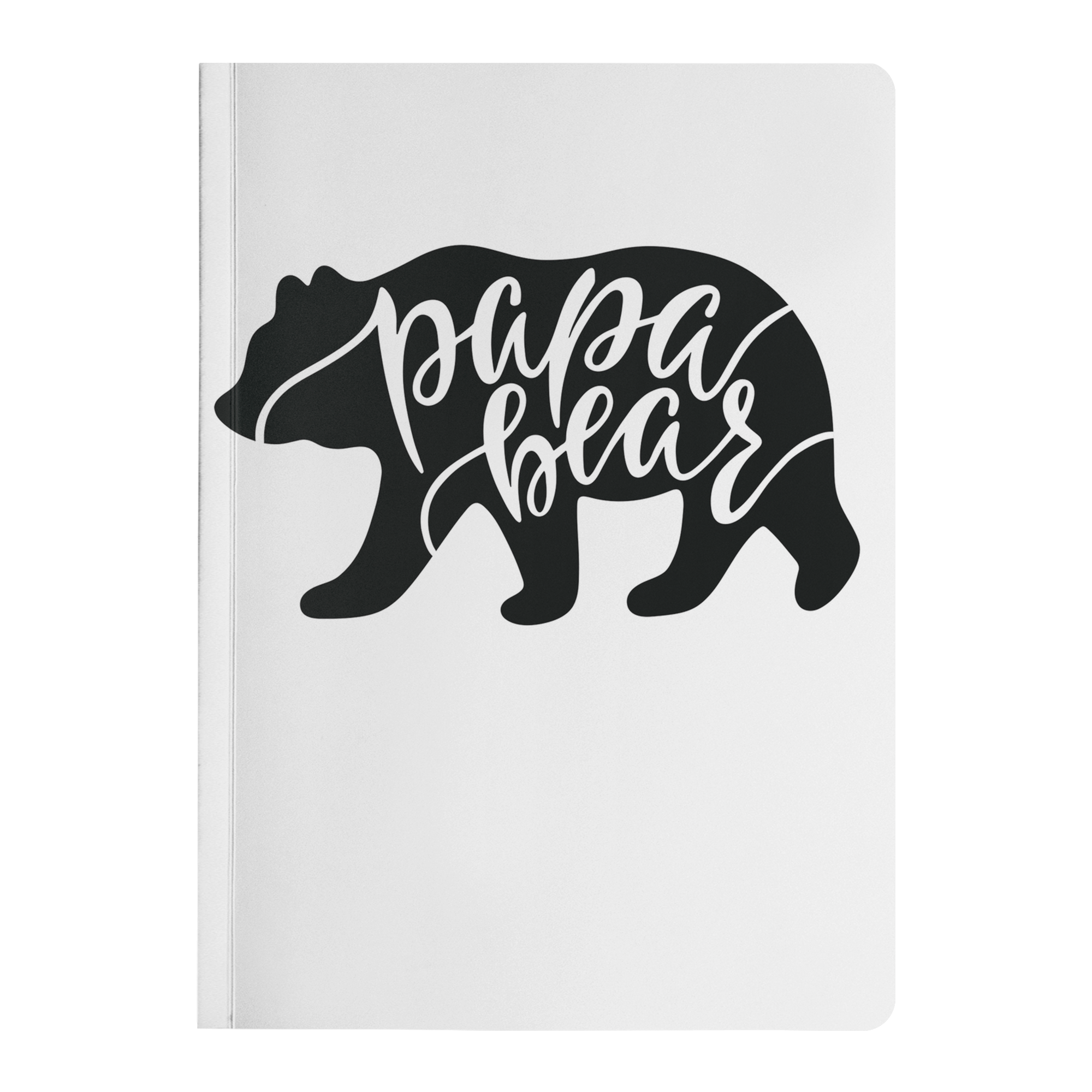 Papa Bear Soft Cover Journal