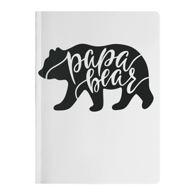 Papa Bear Soft Cover Journal