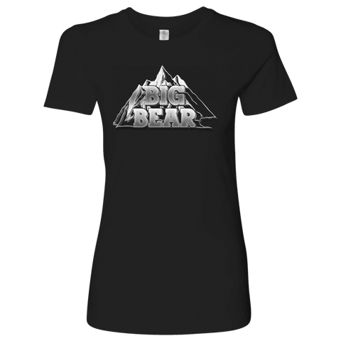 Image of Big Bear V.2, Womens T-shirt Next Level Womens Shirt Black S
