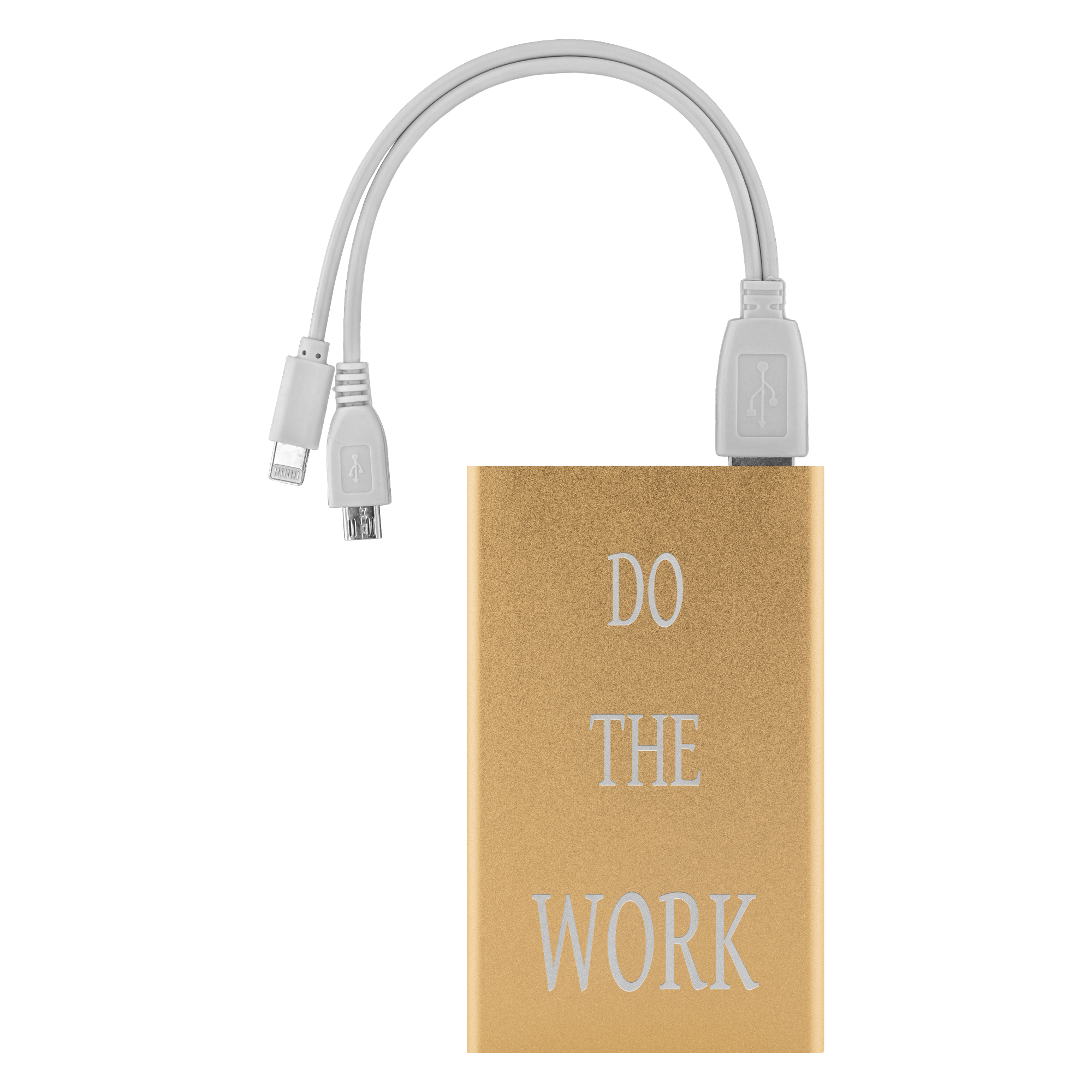Do The Work Power Bank Power Banks Gold 