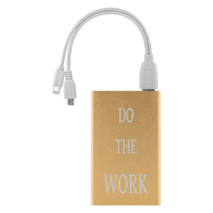 Do The Work Power Bank Power Banks Gold 
