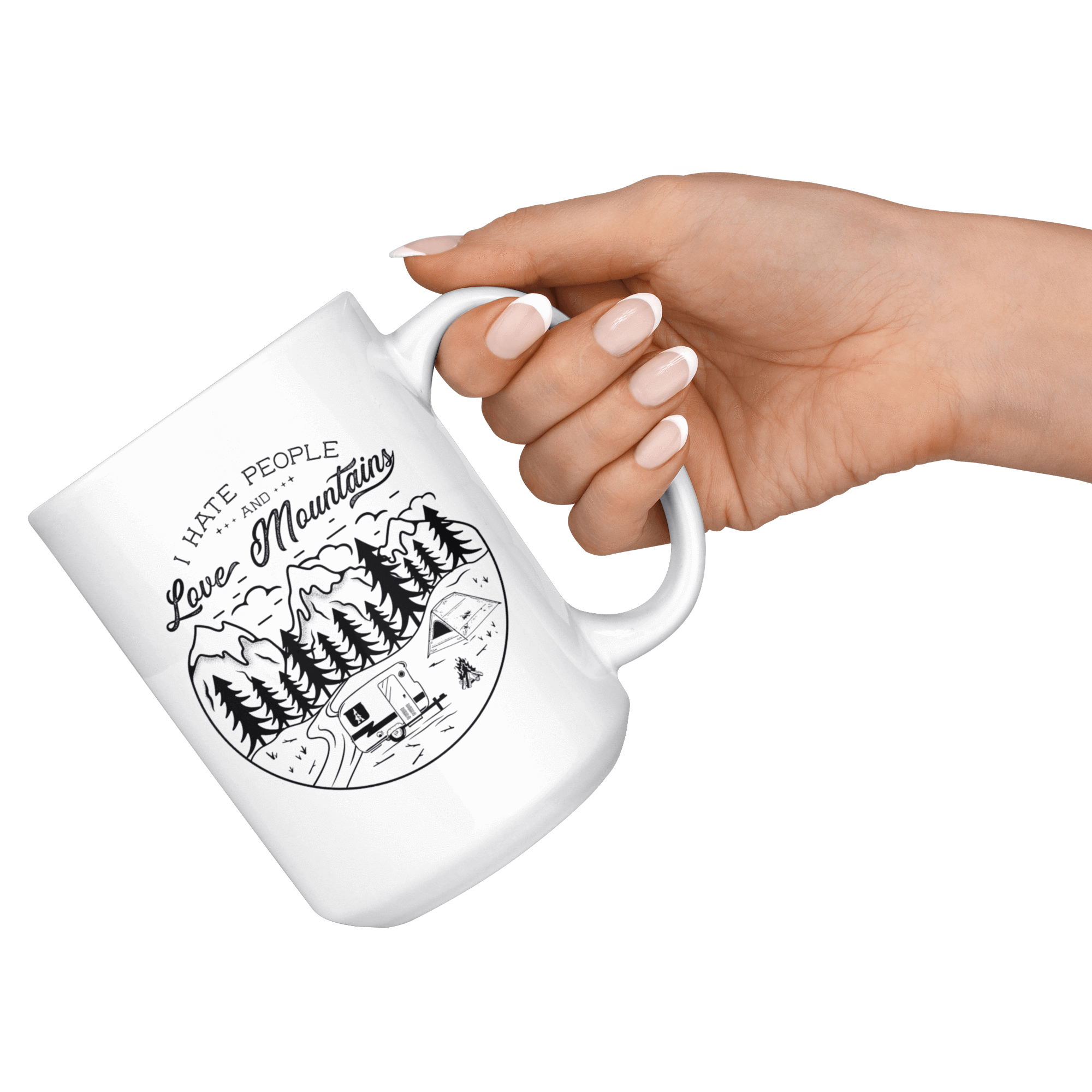 Love The Mountains | 15oz. Mug Drinkware 