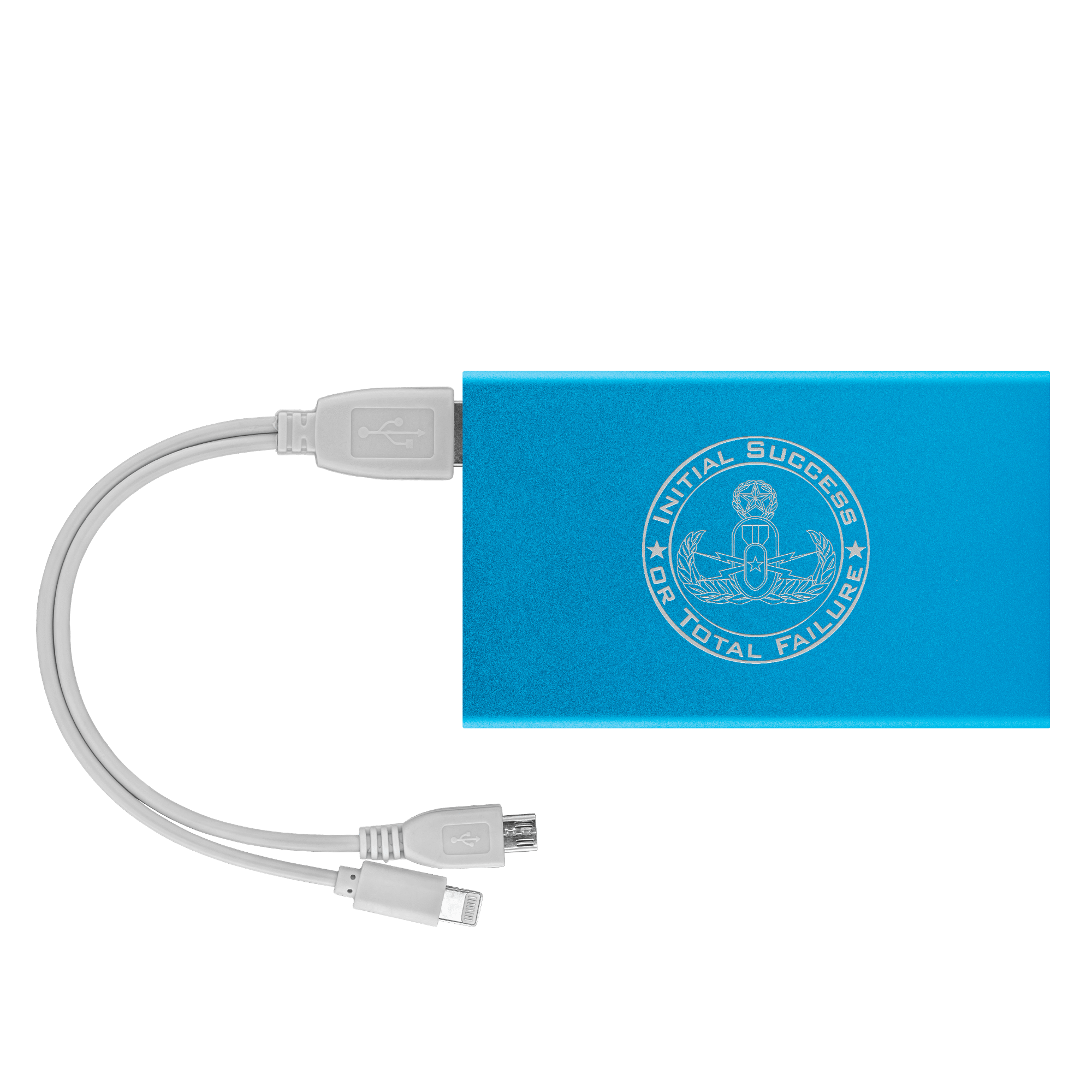 Initial Success to Total Failure EOD Power Bank V 2 Power Banks Light Blue 