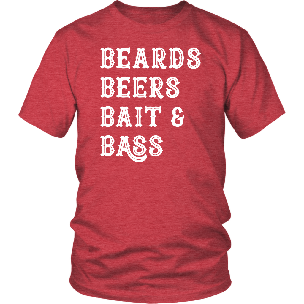 Beards Beers Bait and Bass - Another Great Fishing Day - Shirts and hoodies