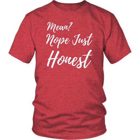Image of Mean? Nope Just Honest