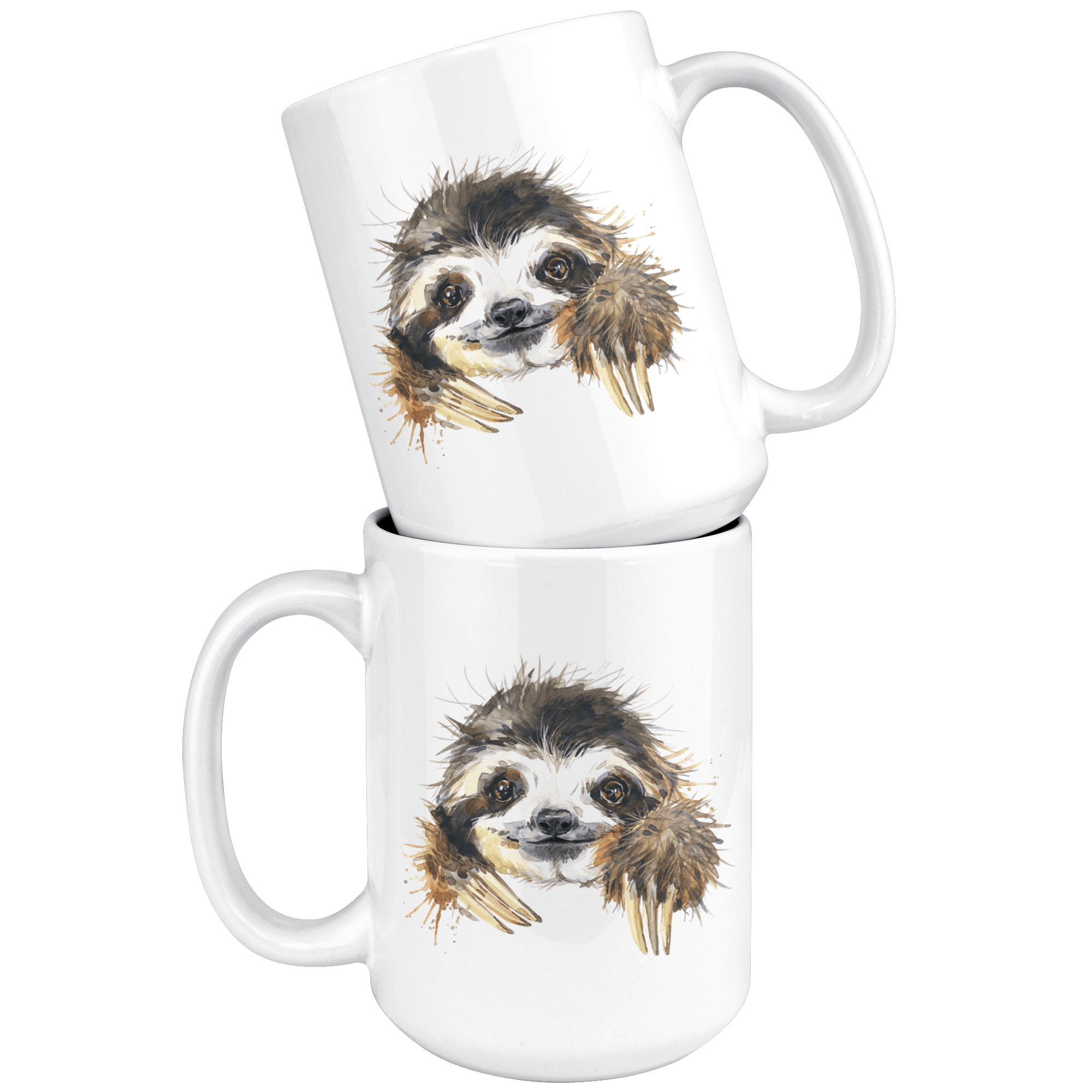 Happy Sloth Mug Drinkware 