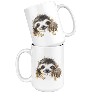 Happy Sloth Mug Drinkware 