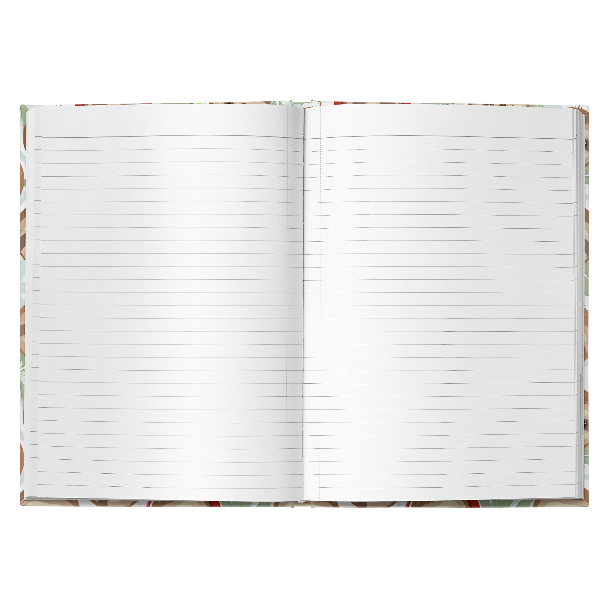 Happy DJ Sloth Journal | Hard Cover