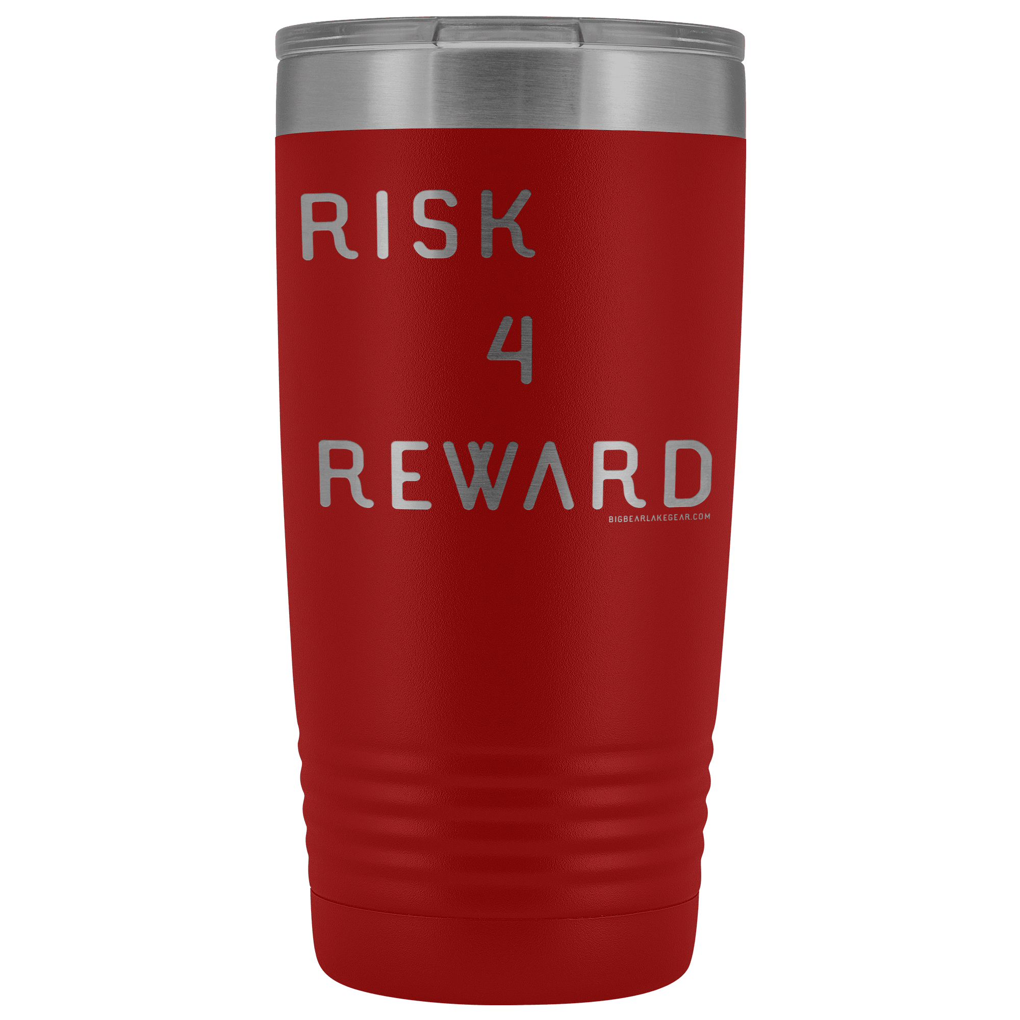 Risk 4 Reward | Try Things and Get Rewards | 20 oz Tumbler Tumblers Red 